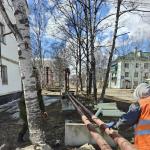 Работы в поселке Монгохто продолжаются: новый этап 