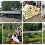 Подготовка к зиме: утепляем теплотрассу в п. Монгохто 