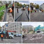 В Ванино заменяем повреждённый участок водопровода